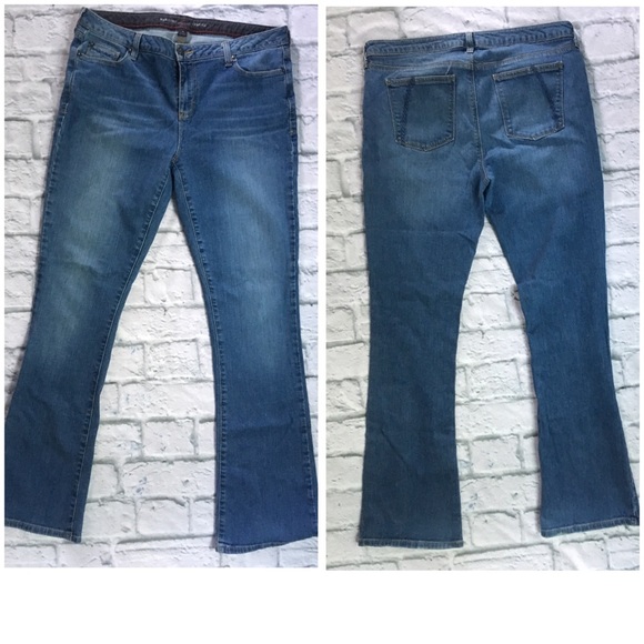 Nautica 12 Maritime Boot Cut Stretch Blue Jeans. - Picture 3 of 8
